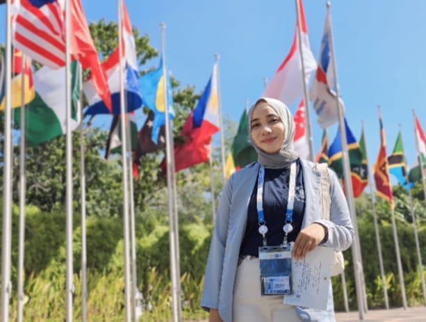 Luar Biasa Shara Putri Asal Indramayu Wakili Pemuda Indonesia Pada Event World Water Forum di Bali