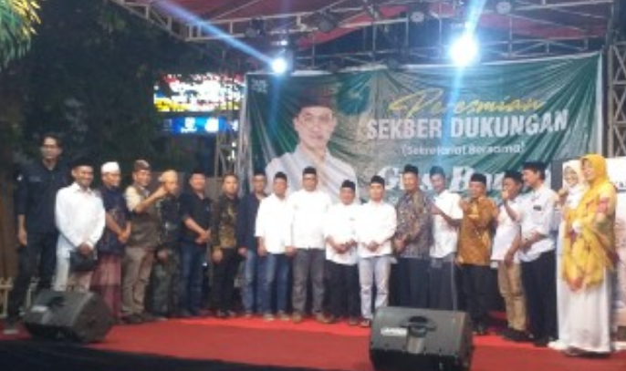 Peresmian Sekber Dukungan Sekretariat Bersama Gus Barra Sebagai Bupati 2025-2030