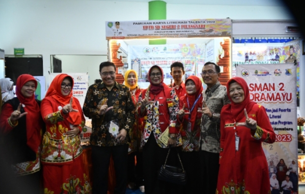 Raih Juara Kategori Pameran Sekolah Terkreatif, SDN 2 Pilangsari Pukau Para Juri Talenta 2024