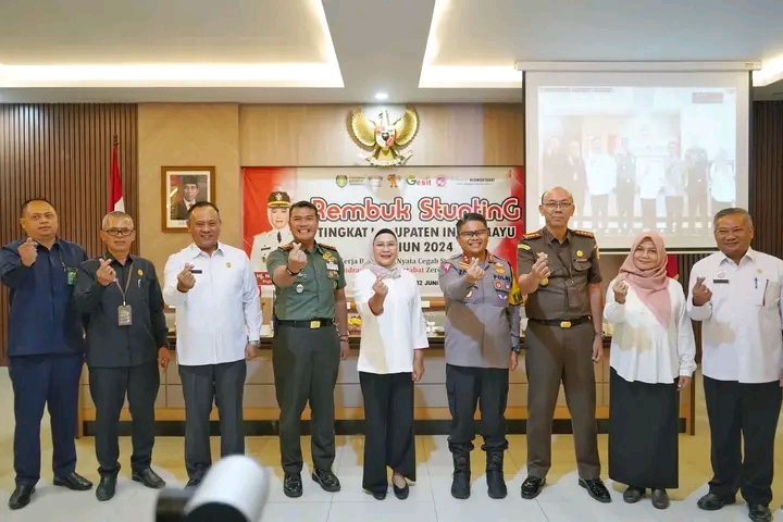 Rembuk Stunting Kabupaten Indramayu Tahun 2024, Seluruh Stakeholder Komitmen Intervensi Stunting