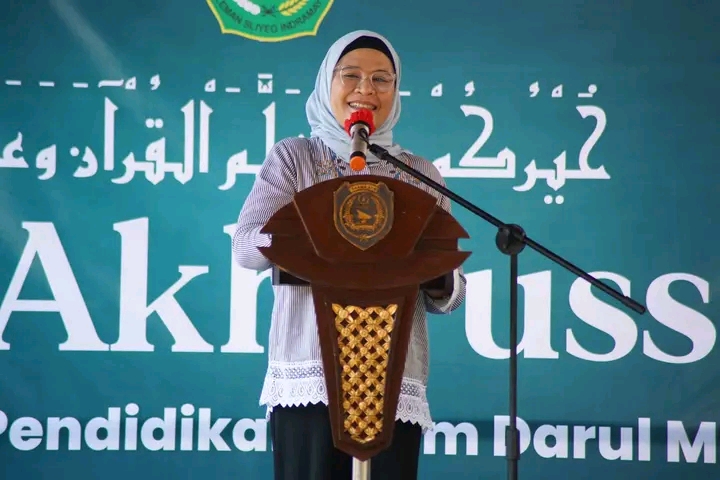 Haflah Akhirussanah Darul Maarif, Bupati Nina: Cetak SDM Unggul Sejak Dini