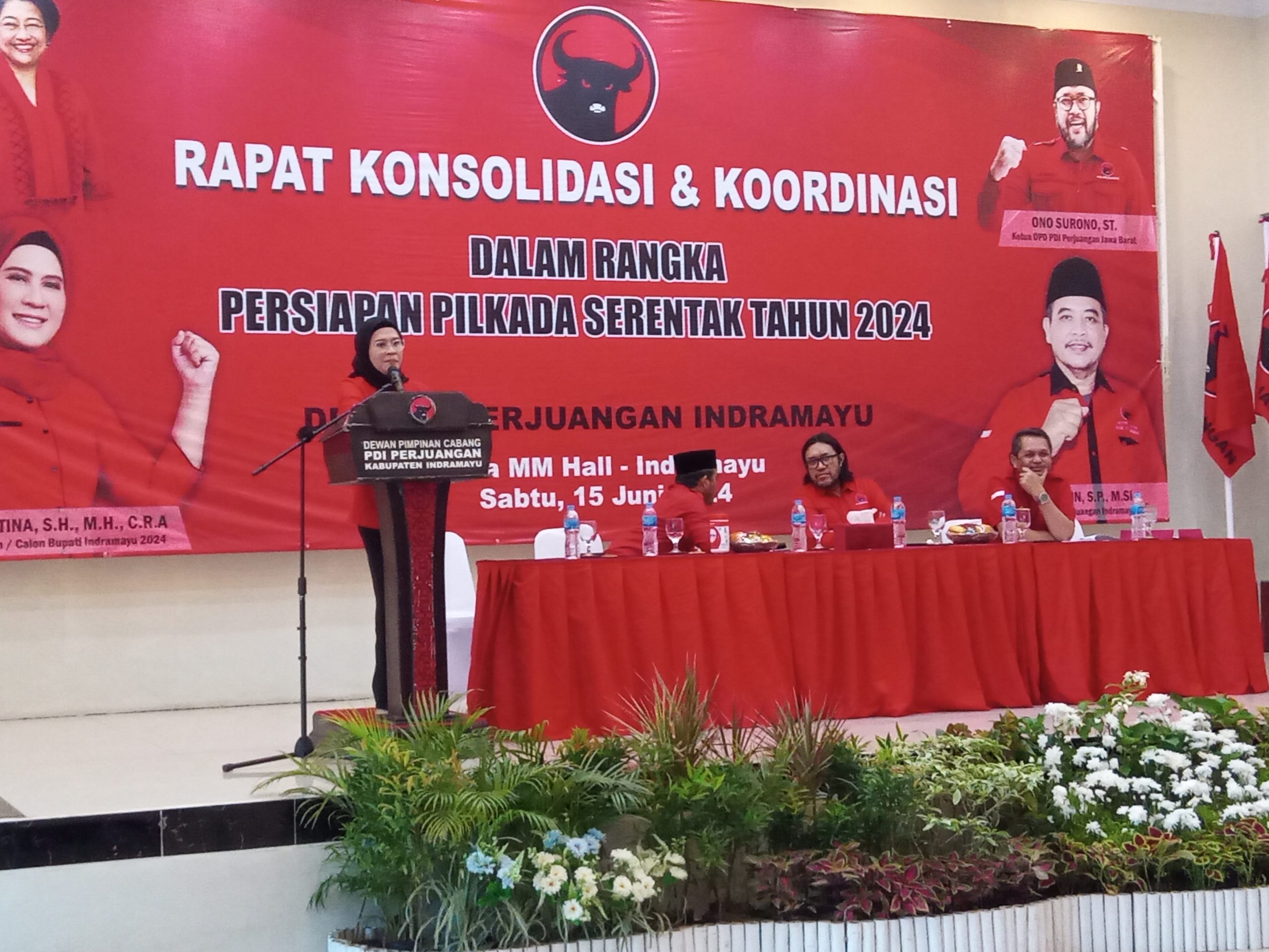 Ketua DPD PDI Perjuangan Jawa Barat Gelar Konsolidasi dan Koordinasi Persiapan Pilkada Serentak 2024