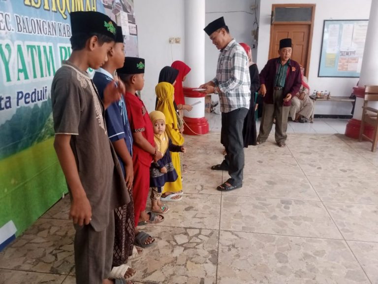 Jelang Hari Raya Idul Adha, Yayasan Al Istiqomah Gelar Santunan Untuk Anak Yatim Piatu