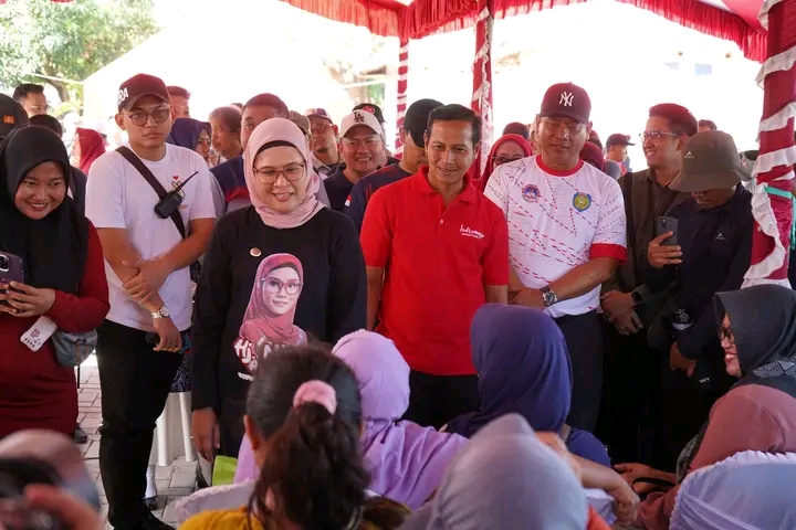 Gerakan Pangan Murah Kembali Digelar, Bupati Nina Agustina: Upaya Kendalikan Inflasi di Kabupaten Indramayu