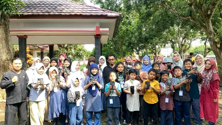 Mengisi Waktu Liburan, DKPP Indramayu Ajak Anak Sekolah Mengikuti Field Trip