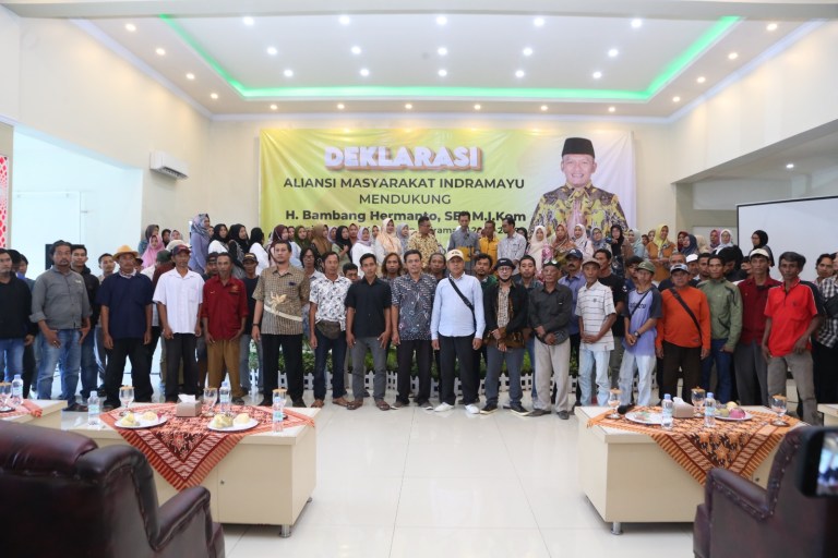 Deklarasi Aliansi Masyarakat Indramayu, Dukung H. Bambang Hermanto Jadi Bupati Indramayu