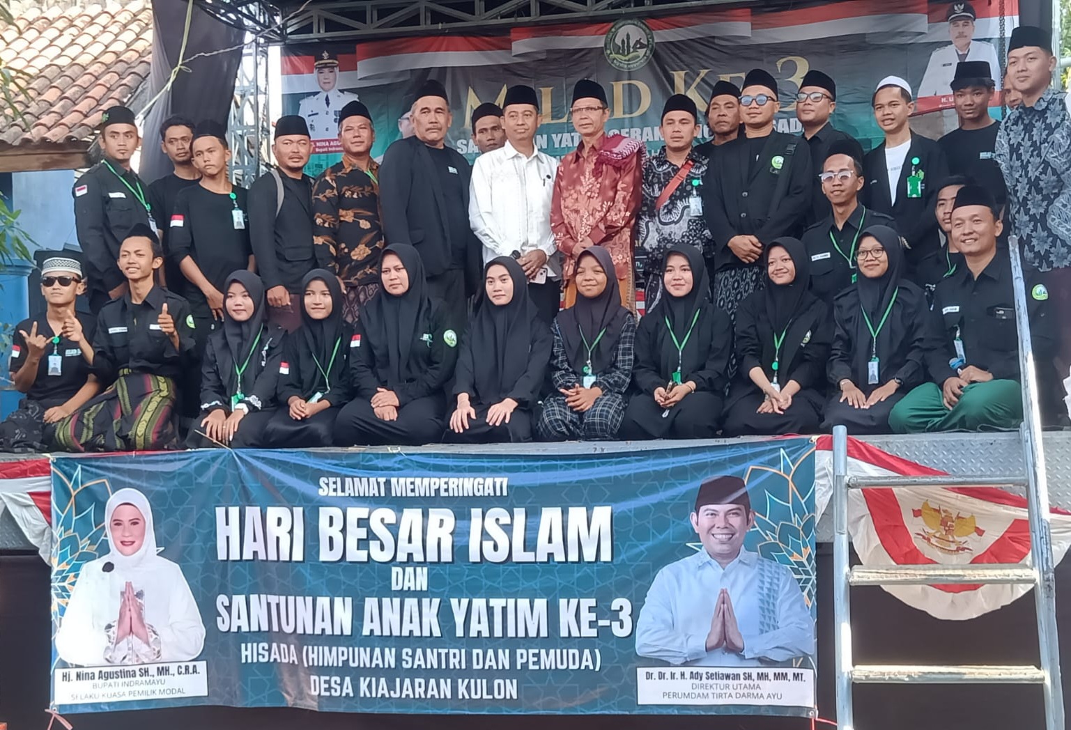 Perayaan Milad Ke 3 Yayasan Hisada Berjalan Hikmat di Desa Kiajaran Kulon