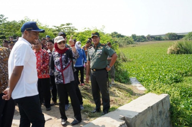 Bupati Indramayu dan BBWS Cimancis Sinergi Normalisasi Sungai Cimanuk Lama