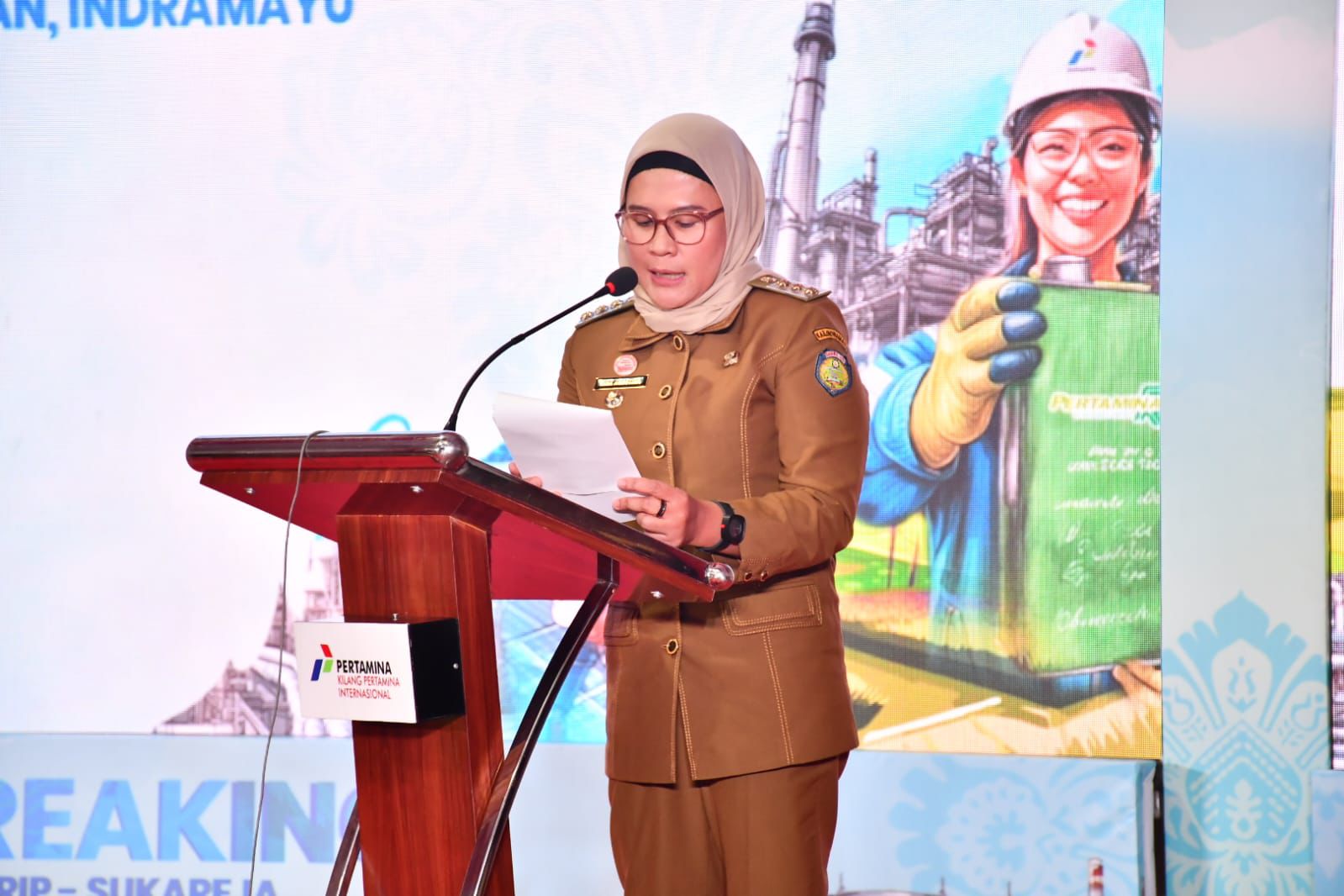 Bupati Indramayu, Sambut Baik Adanya Groundbreaking Pertamina