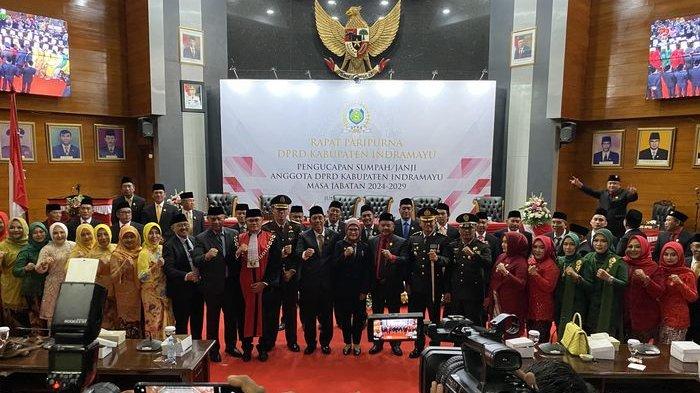 50 Anggota Dewan Kabupaten Indramayu, Resmi di Lantik