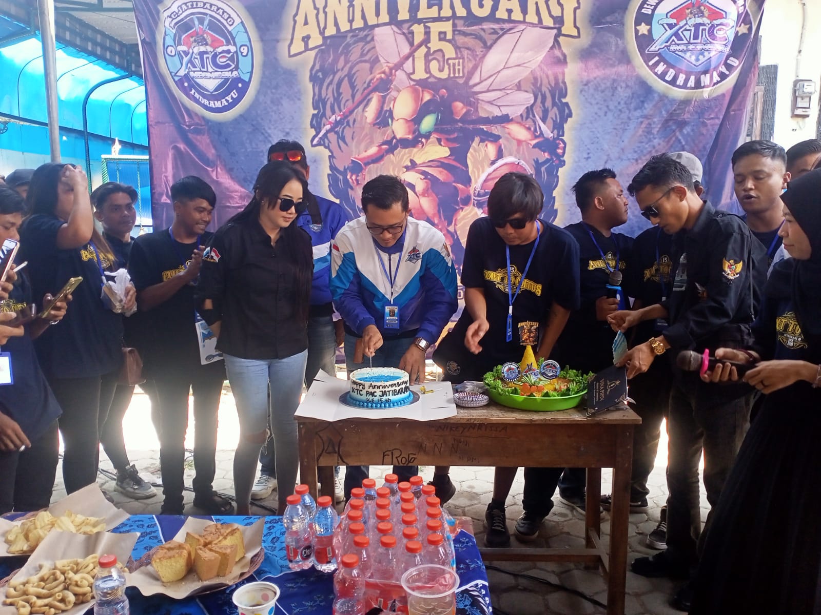 Anniversary PAC XTC 09 Jatibarang Ke-15, Komitmen Sosial Santuni Yatim Piatu dan Jompo