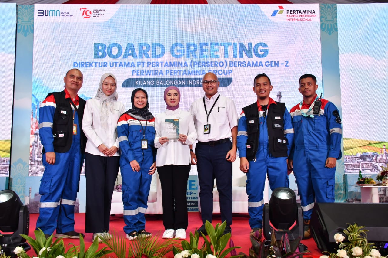 Di Hadapan Pekerja Muda, Dirut Pertamina : Saya bangga dengan Kilang Pertamina Balongan