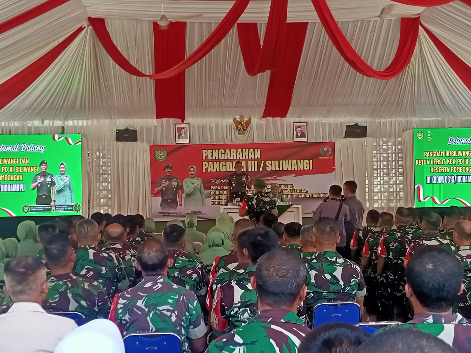 Kunker Pangdam III Siliwangi di Makodim 0616 Indramayu Sampaikan Ini