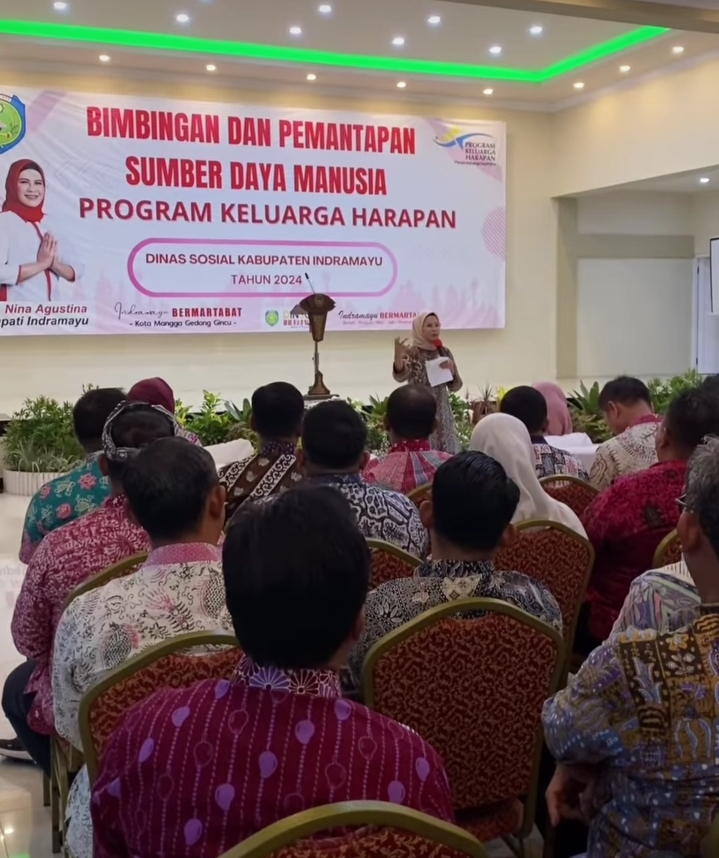 Kerja Baik Kerja Nyata; Ratusan SDM PKH Ikuti Bimtap Bersama Bupati Indramayu