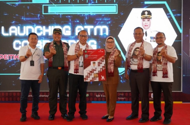 Pemkab Indramayu dan Bjb Integrasikan Kartu Pembayaran dan Sistem Kepegawaian Dalam ATM Co Branding