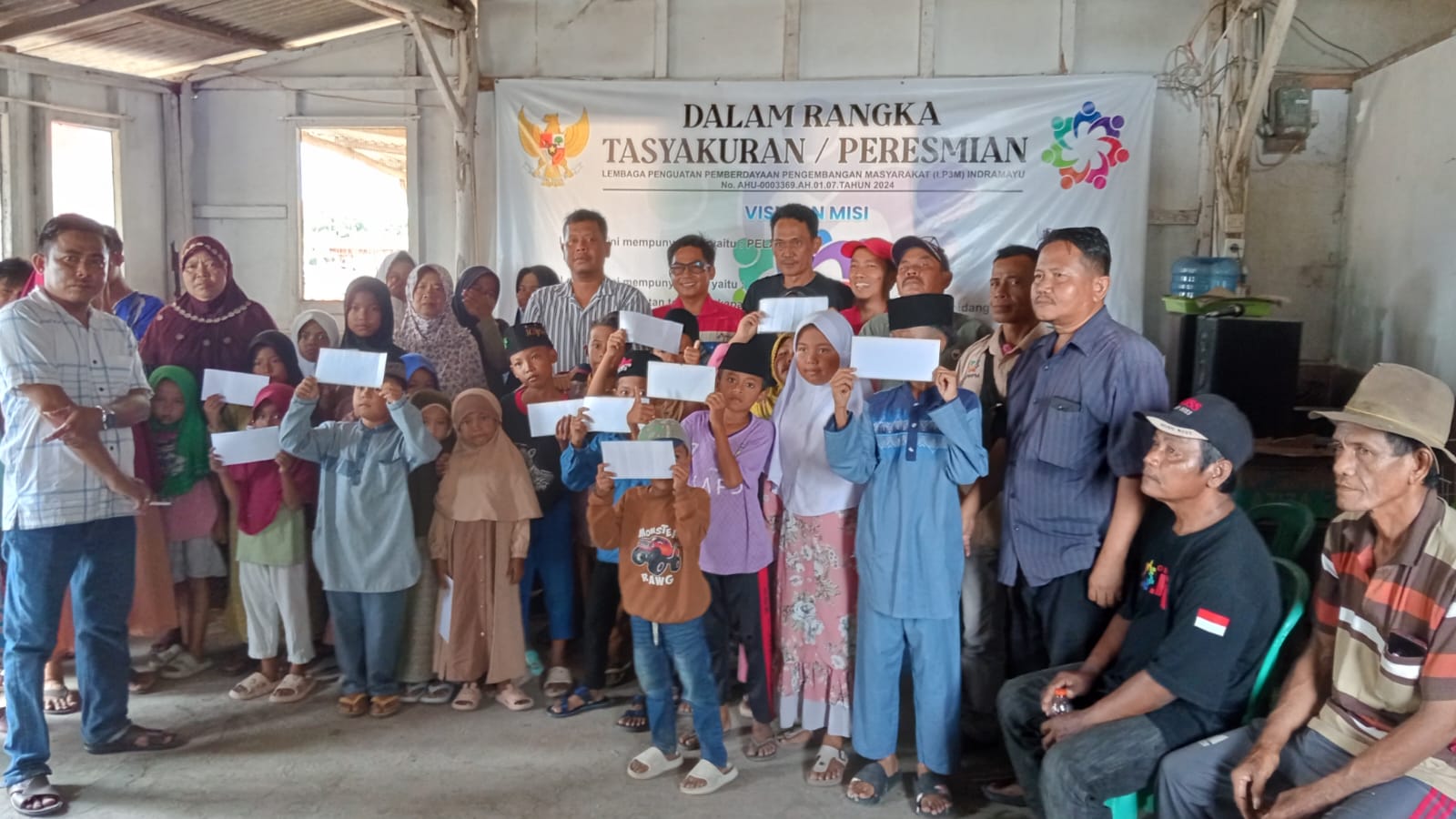 LPPPM Berikan Santunan Kepada 50 Anak Yatim Piatu di Kecamatan Juntinyuat