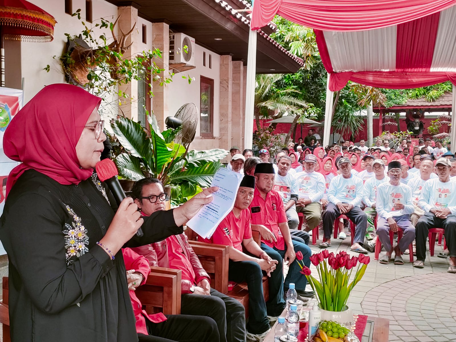 Nina Agustina Minta Kader Banteng Merahkan Indramayu