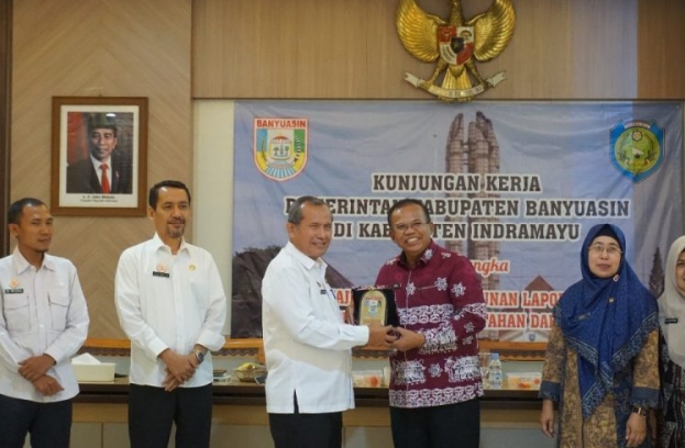 Pemkab Banyuasin Belajar Penyusunan LPPD dari Indramayu