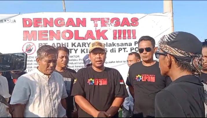 PT Adhi Karya (Persero) Tbk Berkomitmen Libatkan Tenaga Kerja Lokal dan Kolaborasi dengan Subcon/Kontraktor Lokal