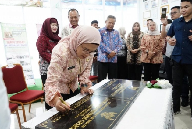 Bupati Nina Agustina Launching Integrasi Layanan Primer Seluruh Puskesmas di Indramayu