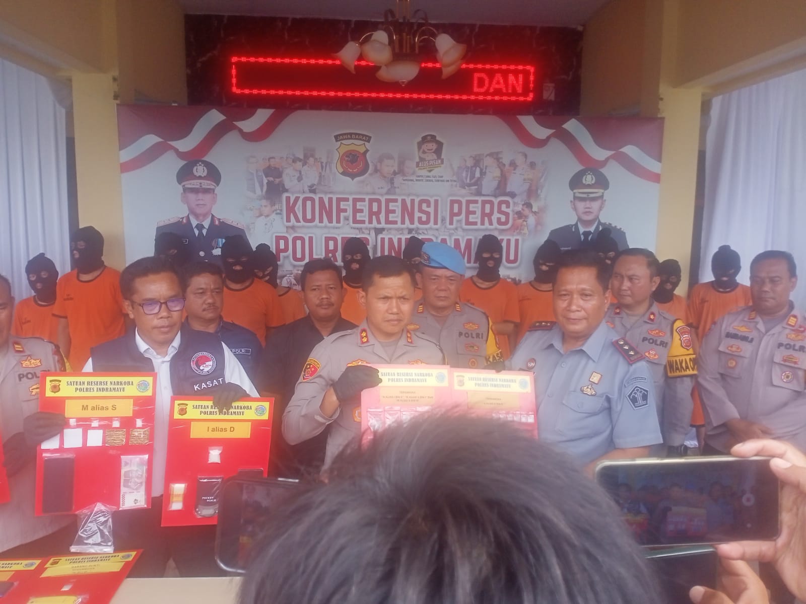 Polres Indramayu Sepanjang November 2024 Berhasil Ringkus 23 Pelaku Peredaran Narkoba