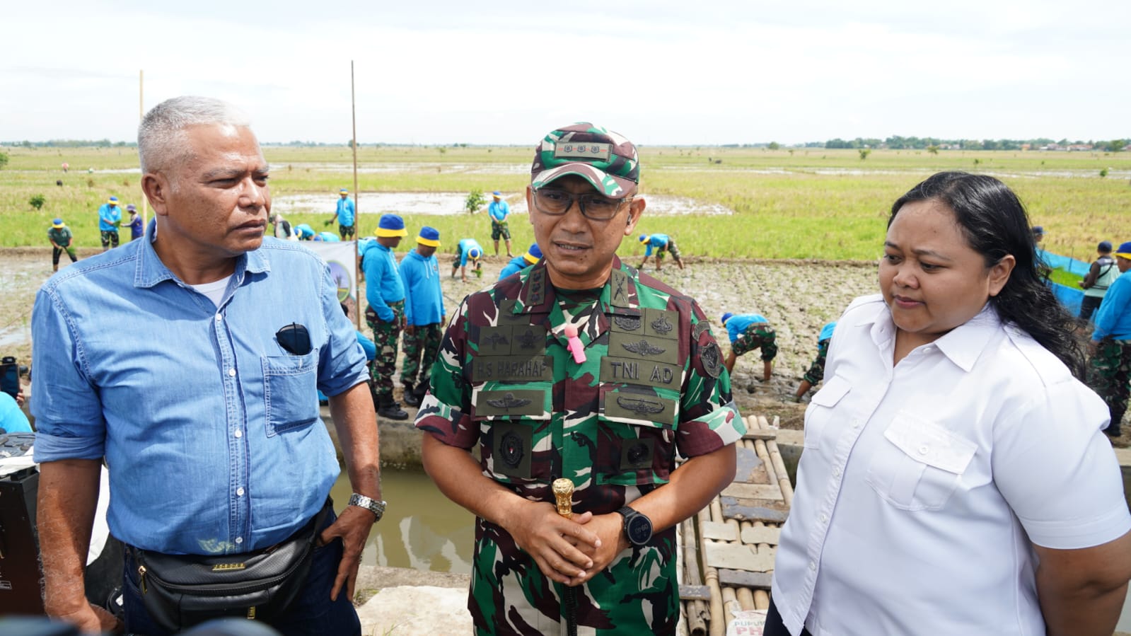 Danrem 063/SGJ, Peningkatan Kapasitas Babinsa Untuk Irigasi Padi Hemat Air (IPHA)