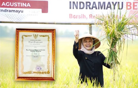 Bupati Nina Agustina Hantarkan Indramayu Raih 3 Penghargaan Bidang Pertanian