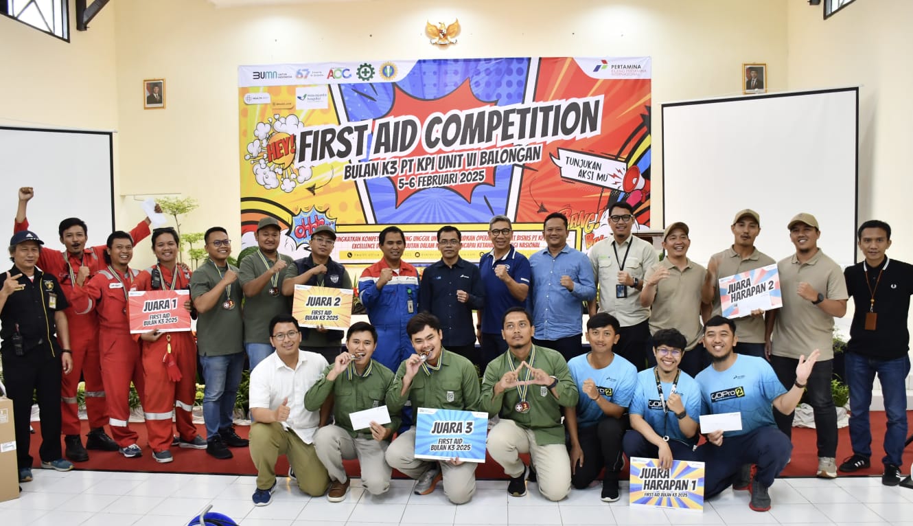 Lomba First Aid, Cara Kilang Balongan Latih Kesigapan Pekerja Tolong Korban Kecelakaan Kerja