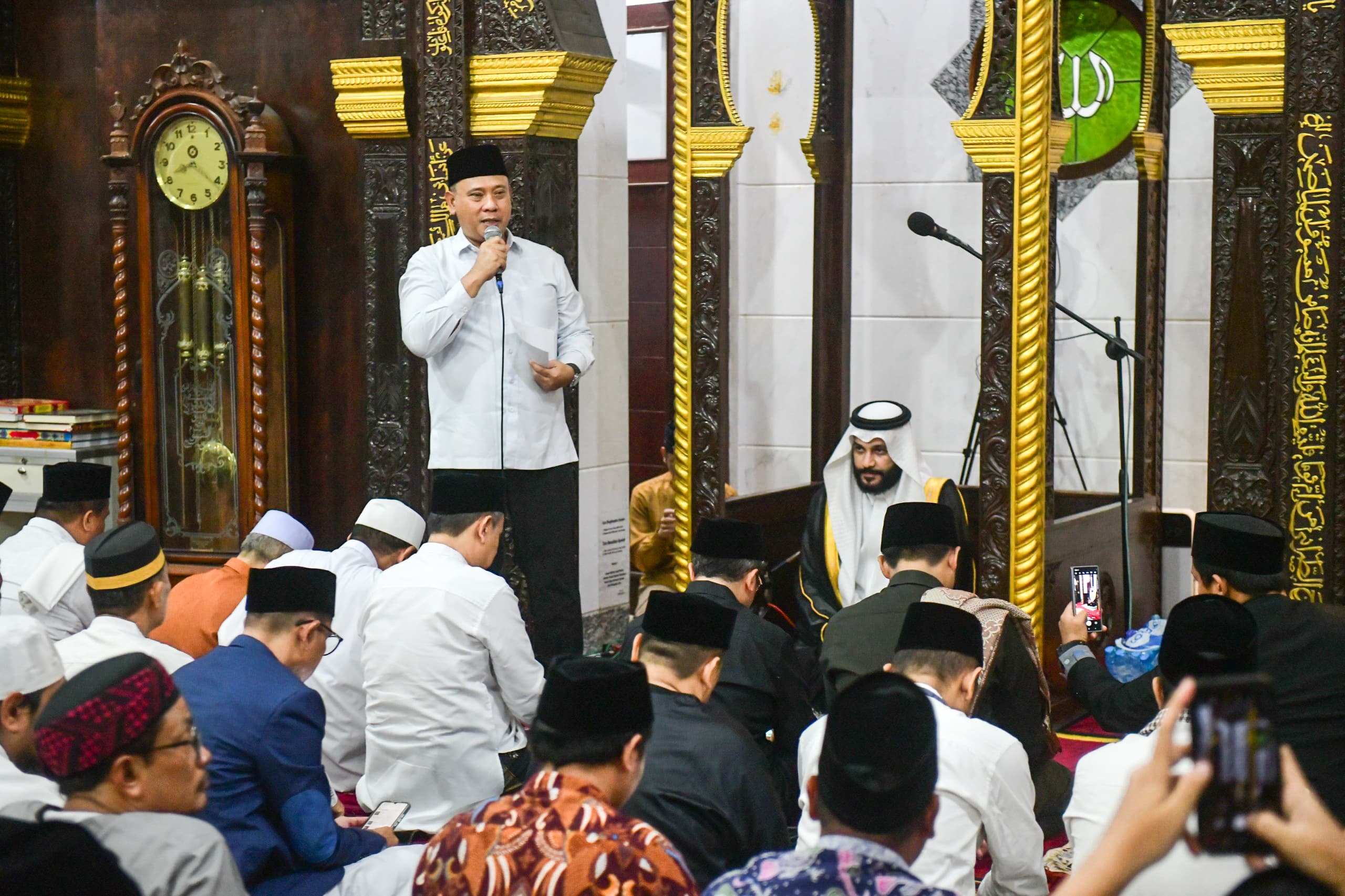 Berkesan, Syaikh Abdurrahman Al Ausy Kunjungi Kabupaten Indramayu