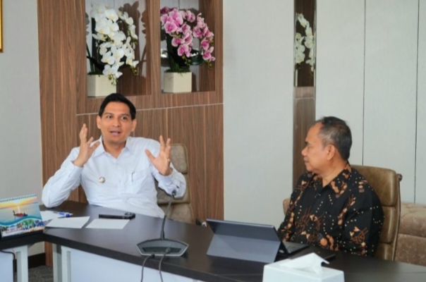 Sambangi KKP, Bupati Lucky Hakim Support Revitalisasi Tambak Pantura Untuk Pengembangan Ekonomi Masyarakat Pesisir