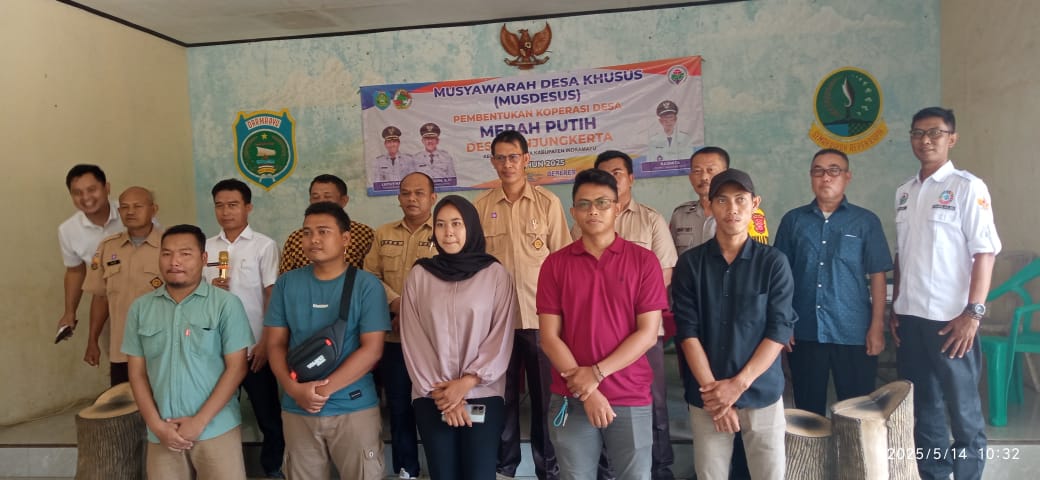 Desa Tanjungkerta Sukses Gekar Musdes Pembentukan Koperasi Desa Merah Putih