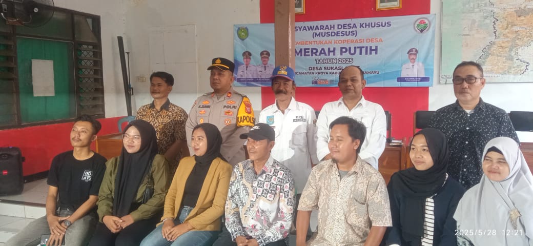 Musdes Pembentukan Koperasi Merah Putih Desa Sukaselamet
