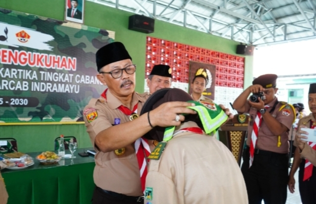 Cetak Generasi Muda Tangguh dan Kuat, Wabup Syaefudin Bangga Kehadiran Saka Wira Kartika
