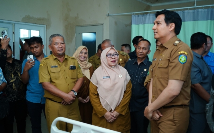 Kunjungi RSUD MIS Krangkeng, Lucky Hakim Segera Lakukan Pembenahan Sarana dan Pemenuhan Tenaga Medis