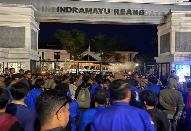 PMII Indramayu Gelar Aksi, Soroti Gagalnya Implementasi Perda