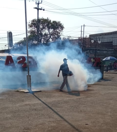 Pemdes Gabus Wetan Giat Fogging Nyamuk Untuk Pencegahan Demam Berdarah