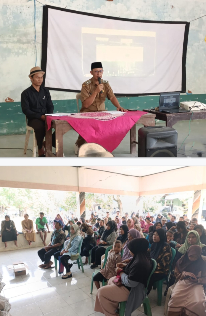 Sosialisasi Lisdes, 68 Rumah di Desa Tanjungkerta, Melaksanakan Zoom Meeting