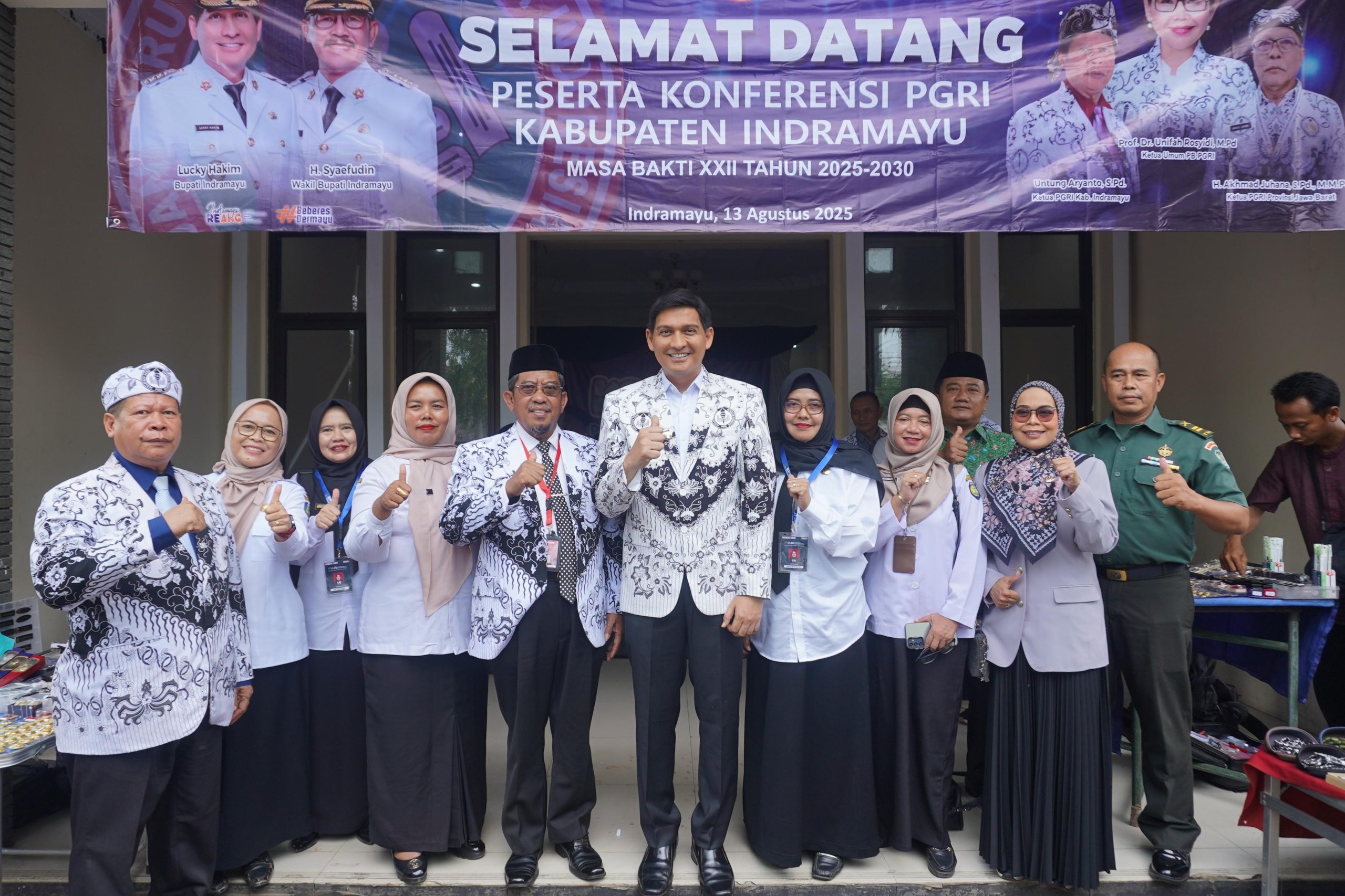 PGRI Indramayu Gelar Konferensi Masa Bakti XXIII, Bupati Dorong Guru Bermutu untuk Indonesia Maju