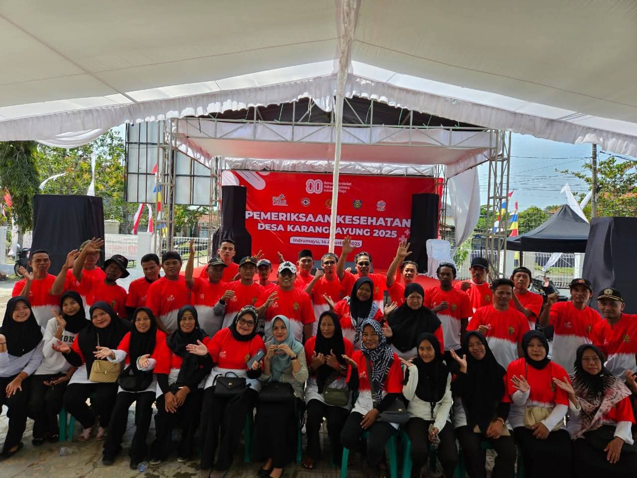 Semarakan HUT RI ke-80 dan Hari Jadi Desa Karanglayung Ke 18 Tahun 2025, Sangat Meriah