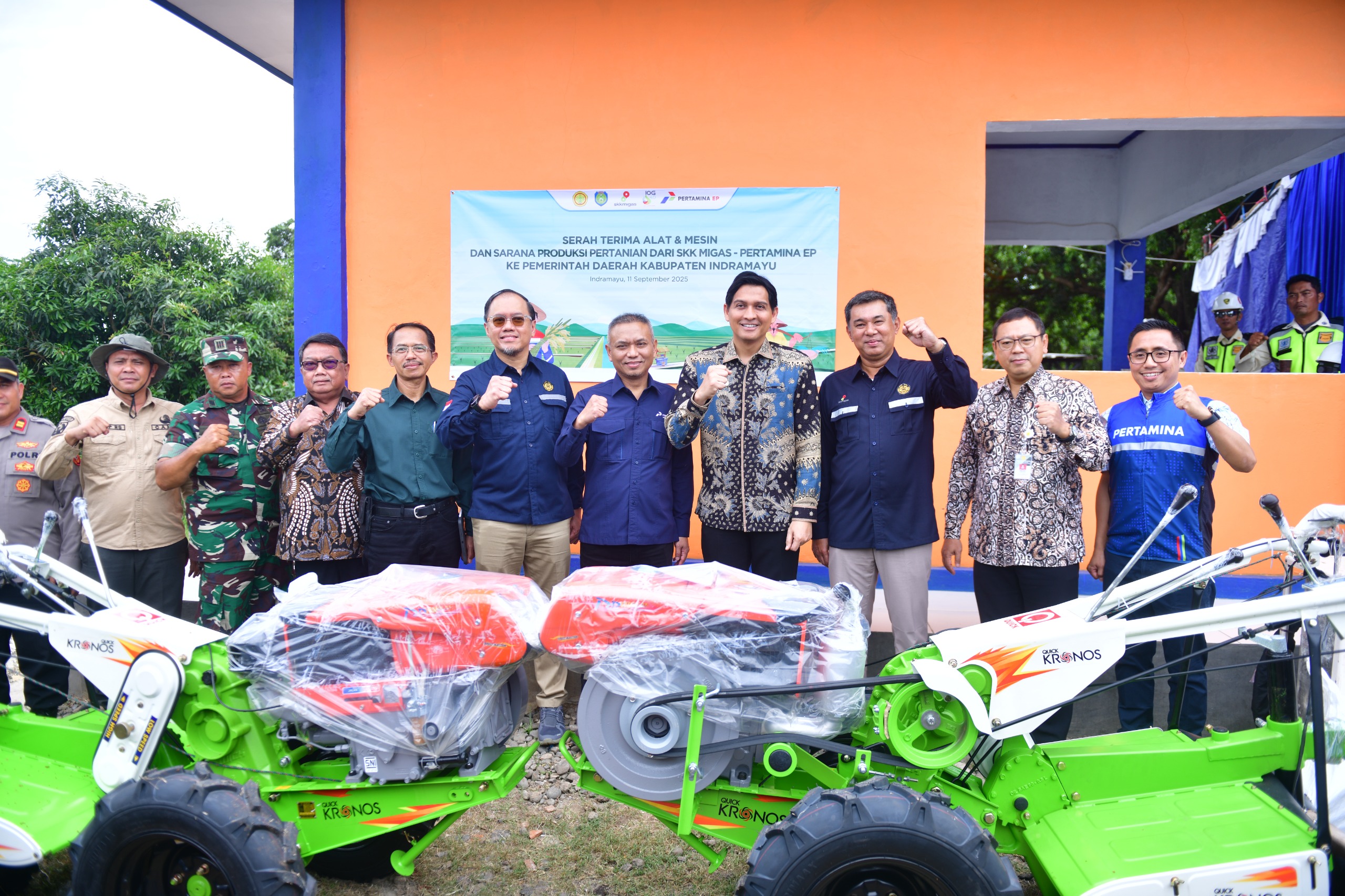 Wujudkan LP2B, SKK Migas dan Pertamina EP Tingkatkan Infrastruktur di 114 Hektare Lahan Pertanian