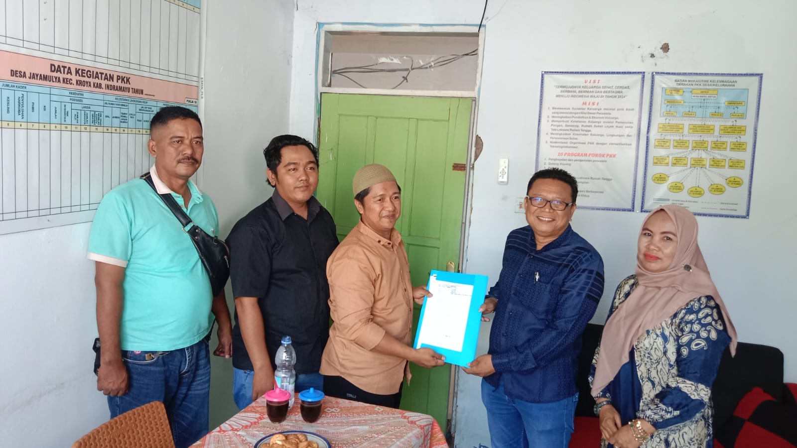 Rustani Kawu Incumbent Desa Jayamulya Kembali Daftarkan Diri Menuju Pilwu Serentak