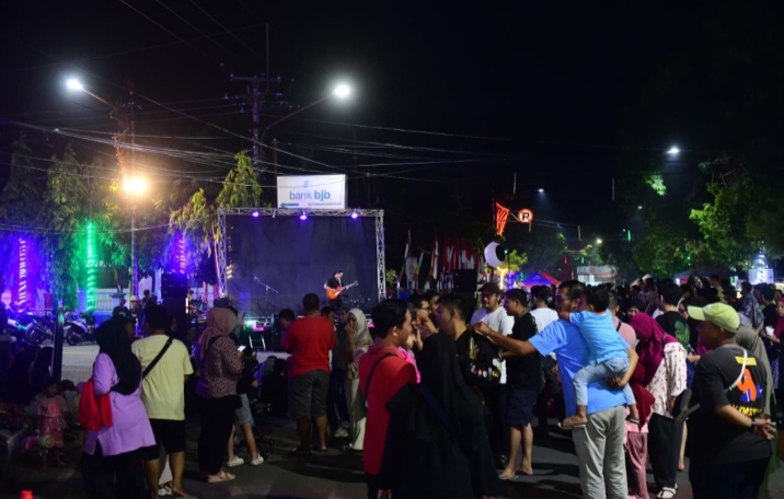 Car Free Night, “Catwalk-Nya” Pemuda, Bangkitkan Pelaku Usaha Kecil