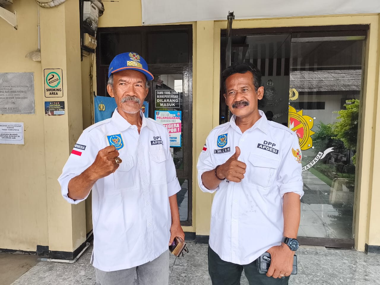 Penyegelan Kantor Desa kuwu Sukaslamet Lapor Polisi