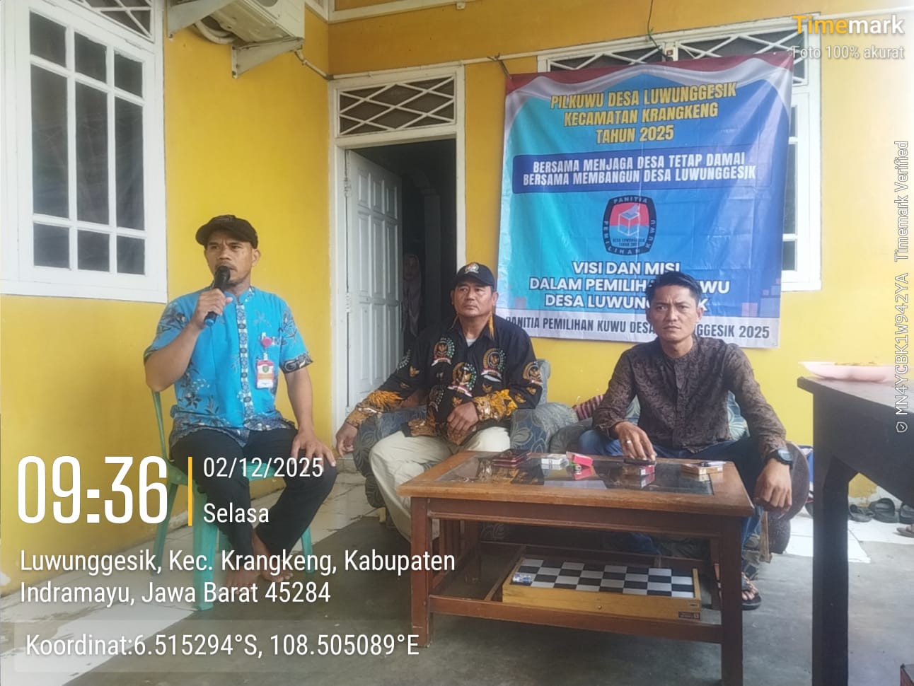 Panitia Pilwu Desa Luwunggesik Selenggarakan Tahapan Kampanye