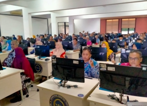 Ratusan Pejabat Indramayu Ikuti Profiling ASN 2025 Metode CAT