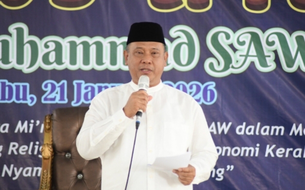 Peringati Isra Miraj Nabi Muhammad shalallahu alaihi wa sallam 1447 H, Pemkab Indramayu Perkuat Nilai Religius dan Kepedulian Sosial