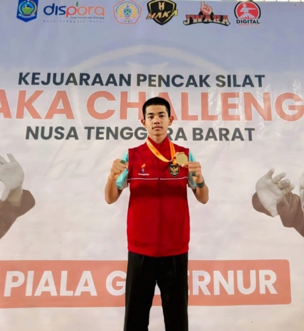 Bangga! Putra Indramayu Tembus Pembinaan Nasional Kemenpora dan Sabet Emas Pencak Silat di NTB