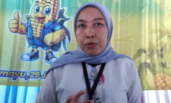Bulog Indramayu Dukung Kegiatan Polda Jawa Barat Penanaman Jagung