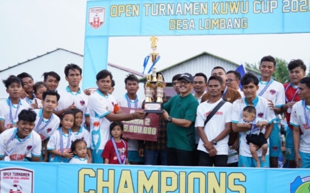 Gelar Turnamen Kuwu Cup 2026, Pemerintah Desa Lombang Eratkan Masyarakat Dengan Olahraga
