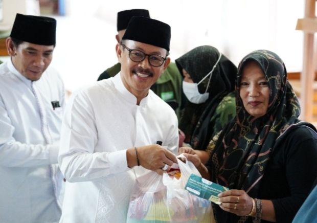 Wakil Bupati Syaefudin Hadiri Bazar Ramadan di Kertasemaya